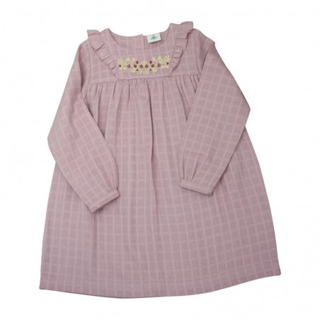 Rosalie Ruffle Dress gingham