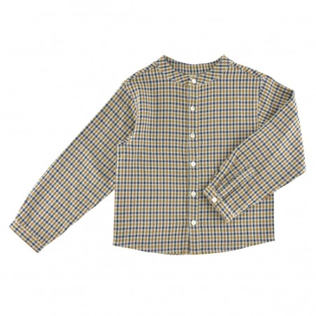 Maxence Shirt blue gingham