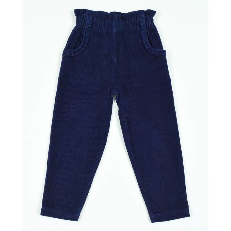 Pantalon velours bleu cheap marine